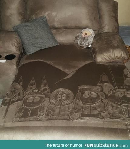 South park couch art