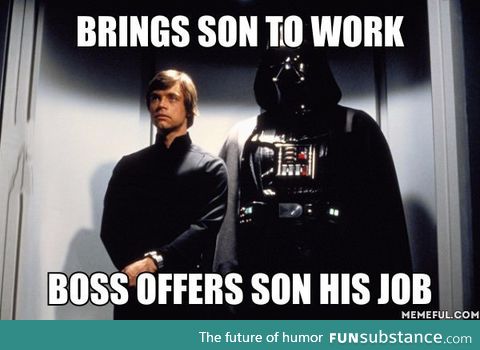 Bad luck vader