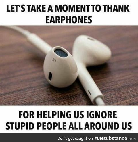 Thank you earphones