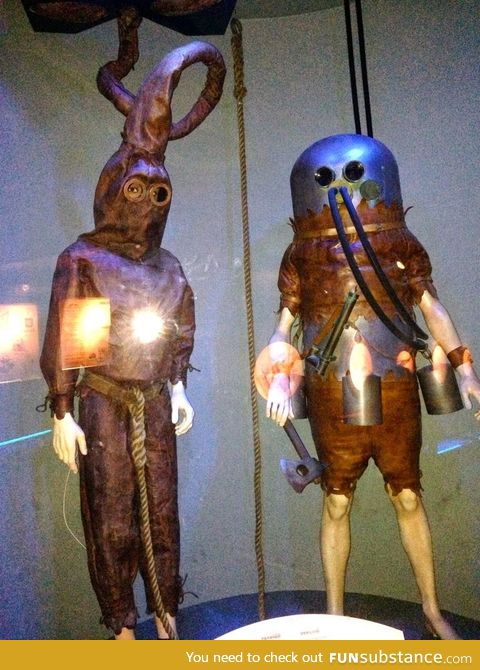 Early diving equipment