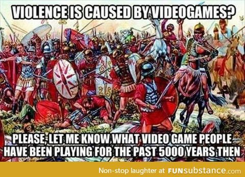 Video games = violence?