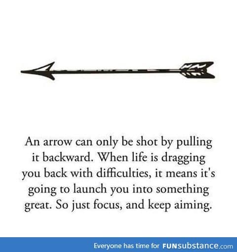 Keep aiming