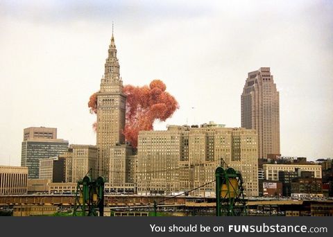 That time when Cleveland released 1.5M balloons