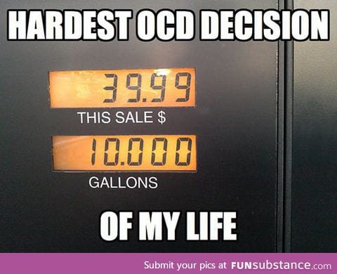 The ocd gods are testing me
