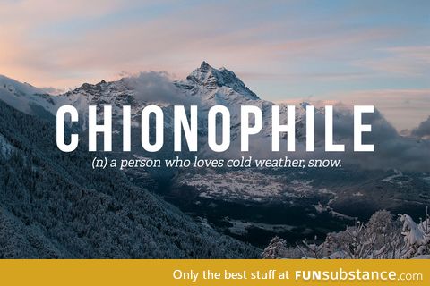 Chionophile