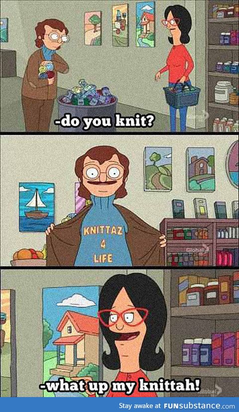 Knitters unite
