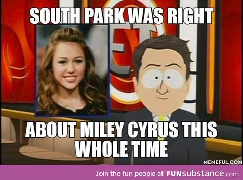 South park predicts future