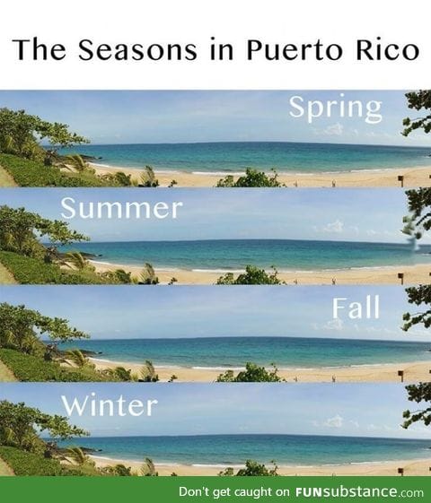 Seasons in Puerto Rico
