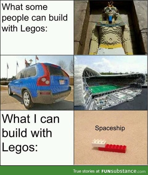 Things I can build with lego bricks