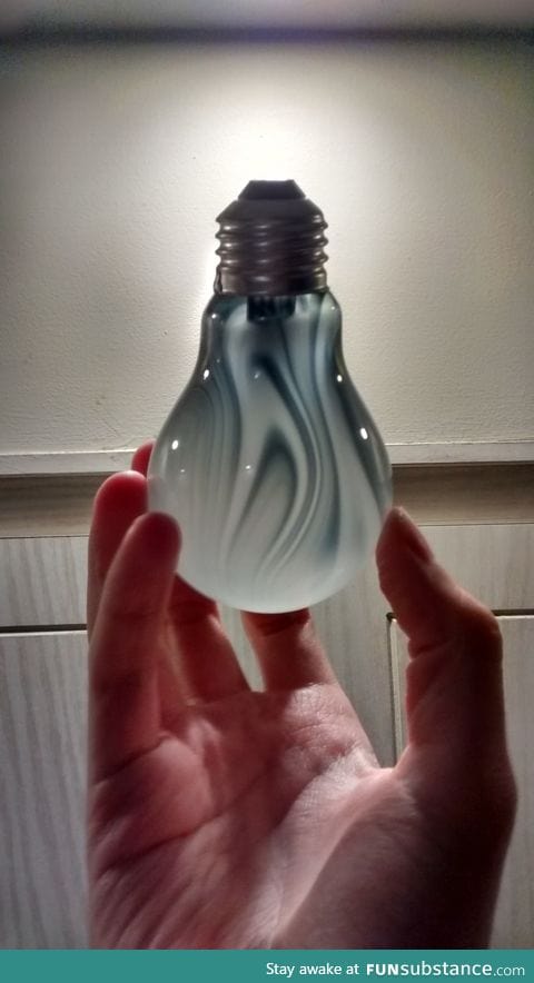Just a blown light bulb