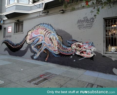 Graffiti art in san francisco can be pretty awesome