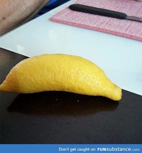 Lemon for scale