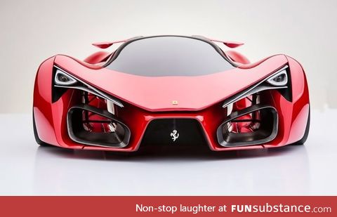 This is the new concept Ferrari: The F80 is supposed to replace the LaFerrari model