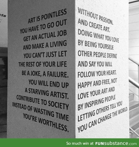 Art is pointless