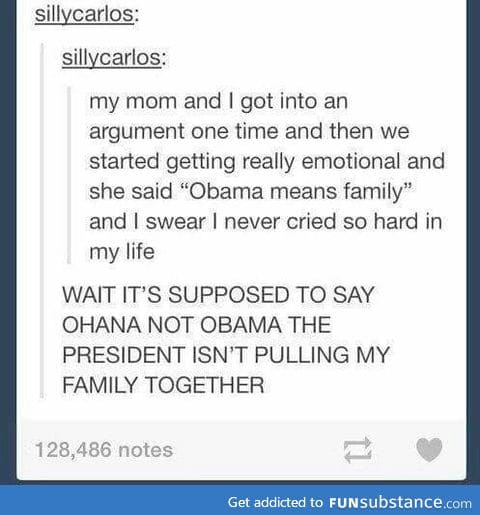 Obama means family