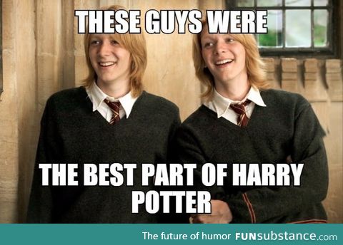 They should make a (The Weasley Brothers) movie