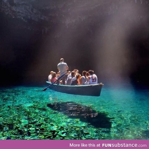 Lake Melissani, Greece