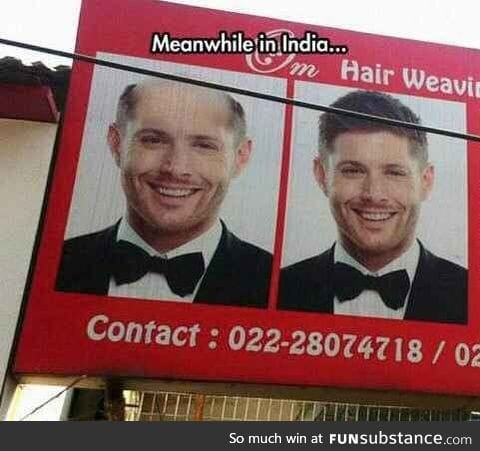 Jensen Ackles in India.