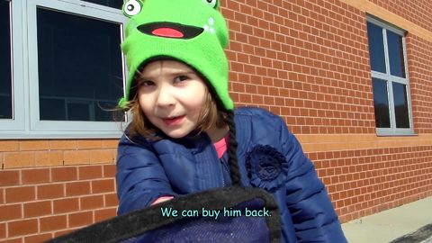 Sister tries to sell her brother to the pet store