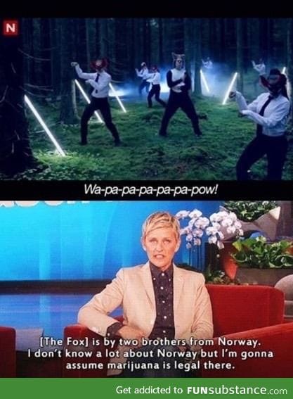 Ellen is brilliant