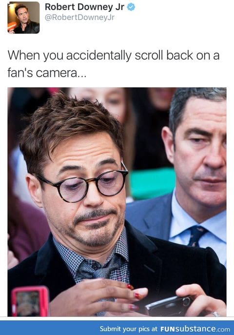 RDJ posted this on his Twitter