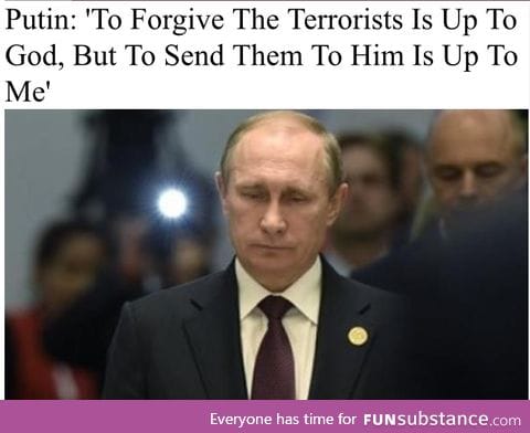 Putin is so badass