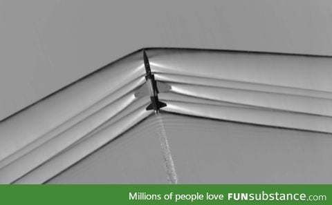 This is What Piercing the Sound Barrier Looks Like