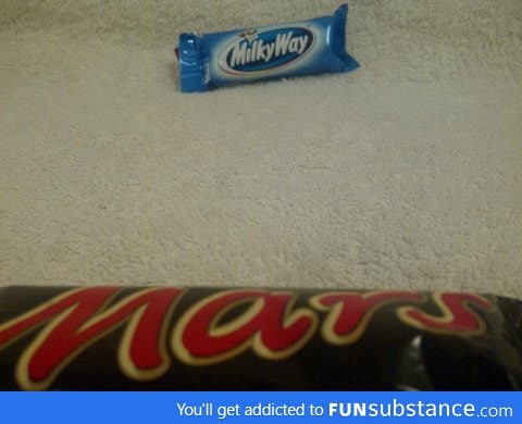 A view of the Milky Way from Mars