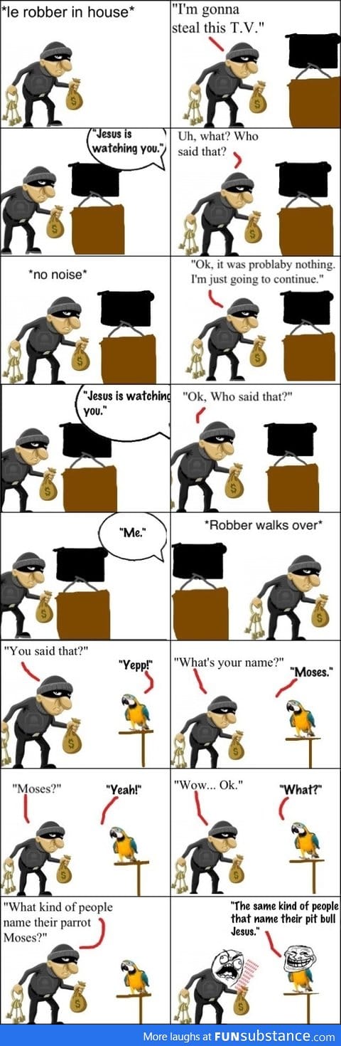 Bad luck robber