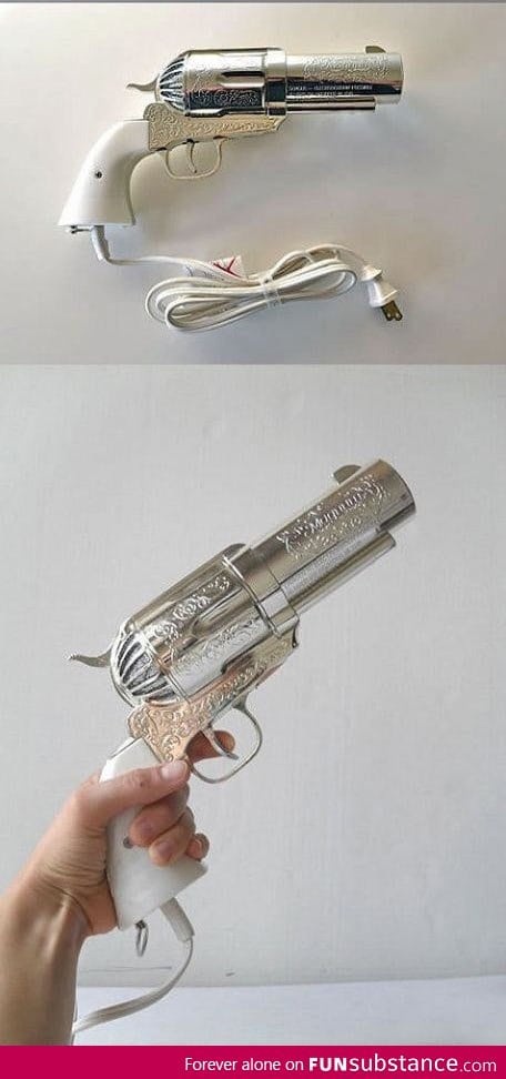 Badass hair dryer