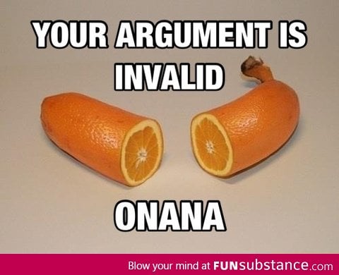 Argument is invalid again