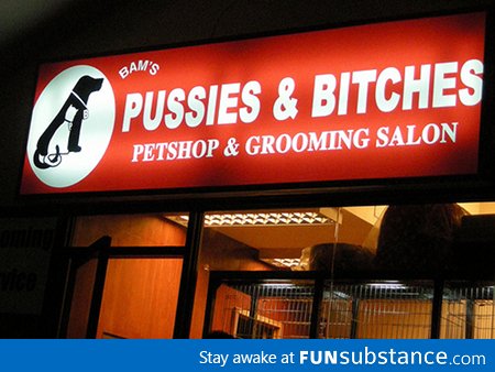 So I live near this pet store