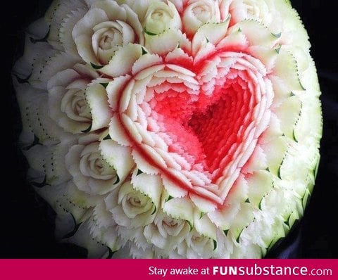 Watermelon art