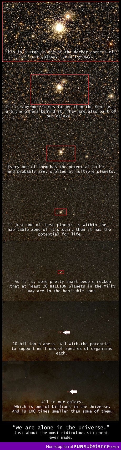 We are alone in the universe?