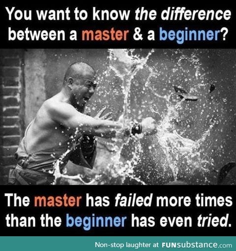 Master vs biginner