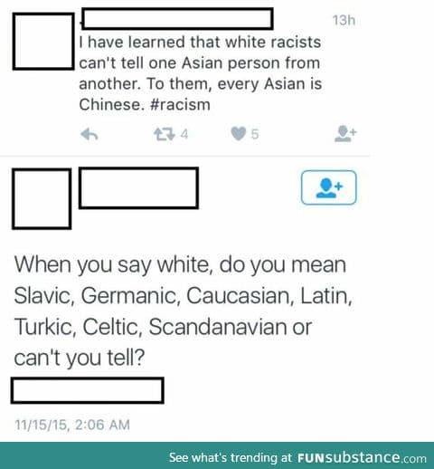 Asians and Whites