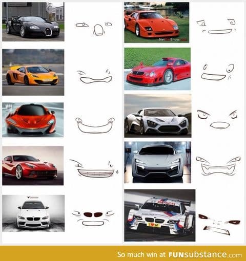 If Cars Had Facial expressions