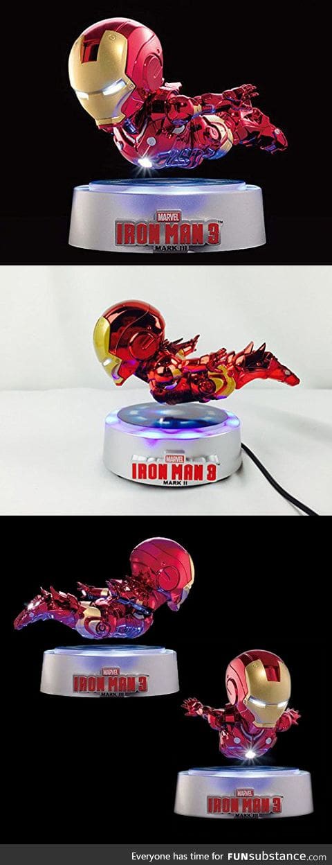 Iron Man Magnetic Floating Action Figure