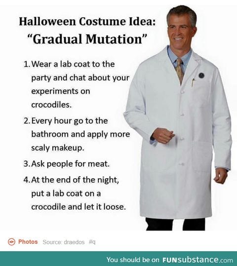 Great costume idea