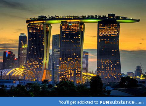 This Place Is Actually Real. Located in Marina Bay, Singapore