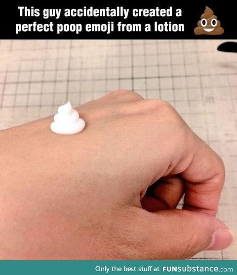 Let's take a moment to appreciate this perfect poop emoji