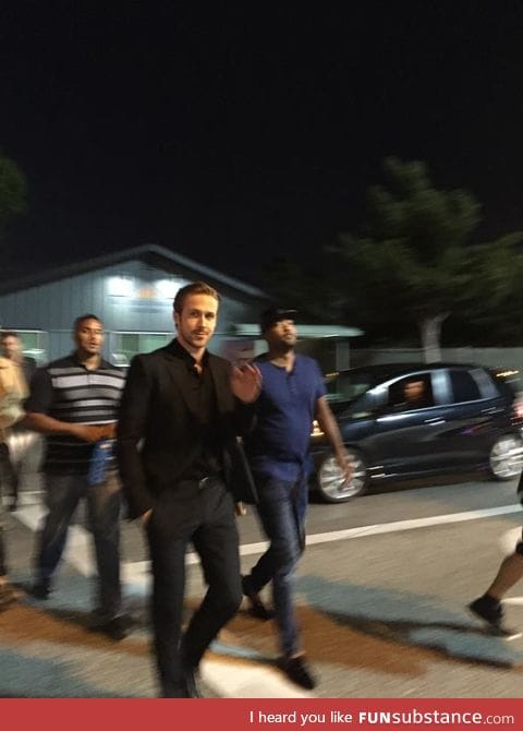 Everything is out of focus except ridiculously photogenic ryan gosling