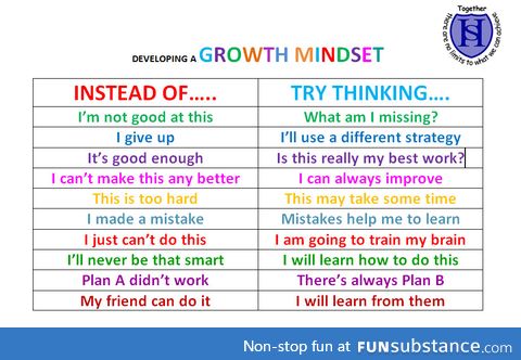 Developing a Growth Mindset