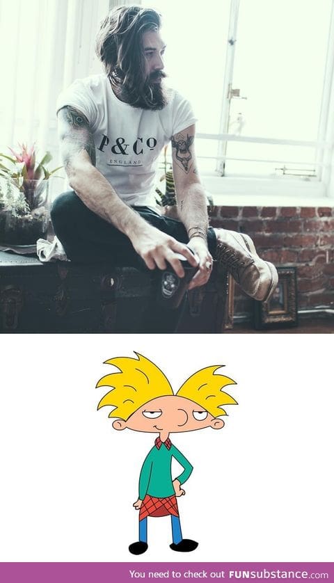 This is the guy who voiced Arnold on "Hey Arnold"