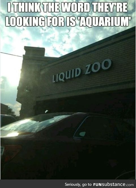 Liquid zoo