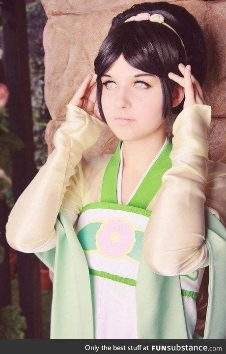 Perfect Toph Beifong cosplay