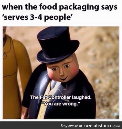 The Fat controller has the right mindset