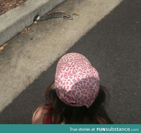 In Australia, these come out of the drains