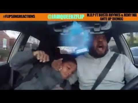 Dad teaches son how to react properly to a dope hip hop song