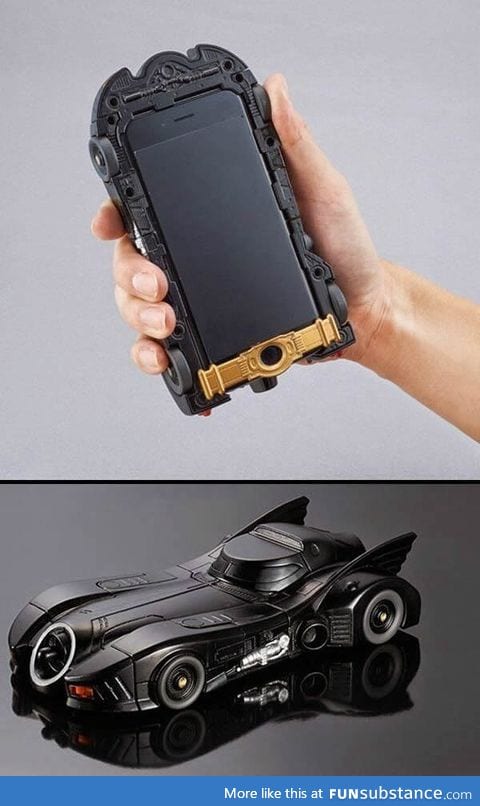 A phone case for batman fans